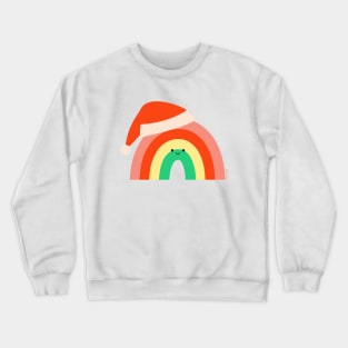 Rainbow Santa Crewneck Sweatshirt